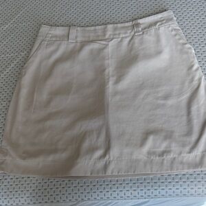 Nike Cream Golf Skirt